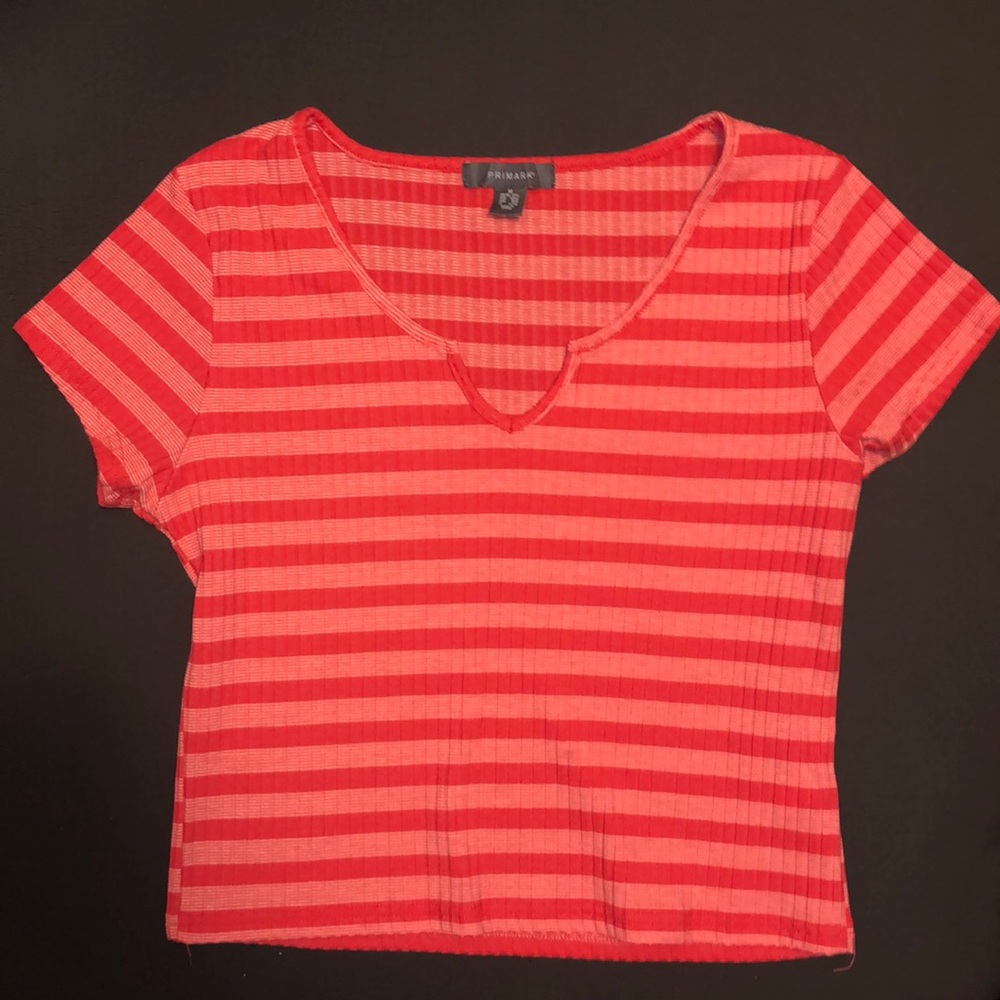Pink and Red Top